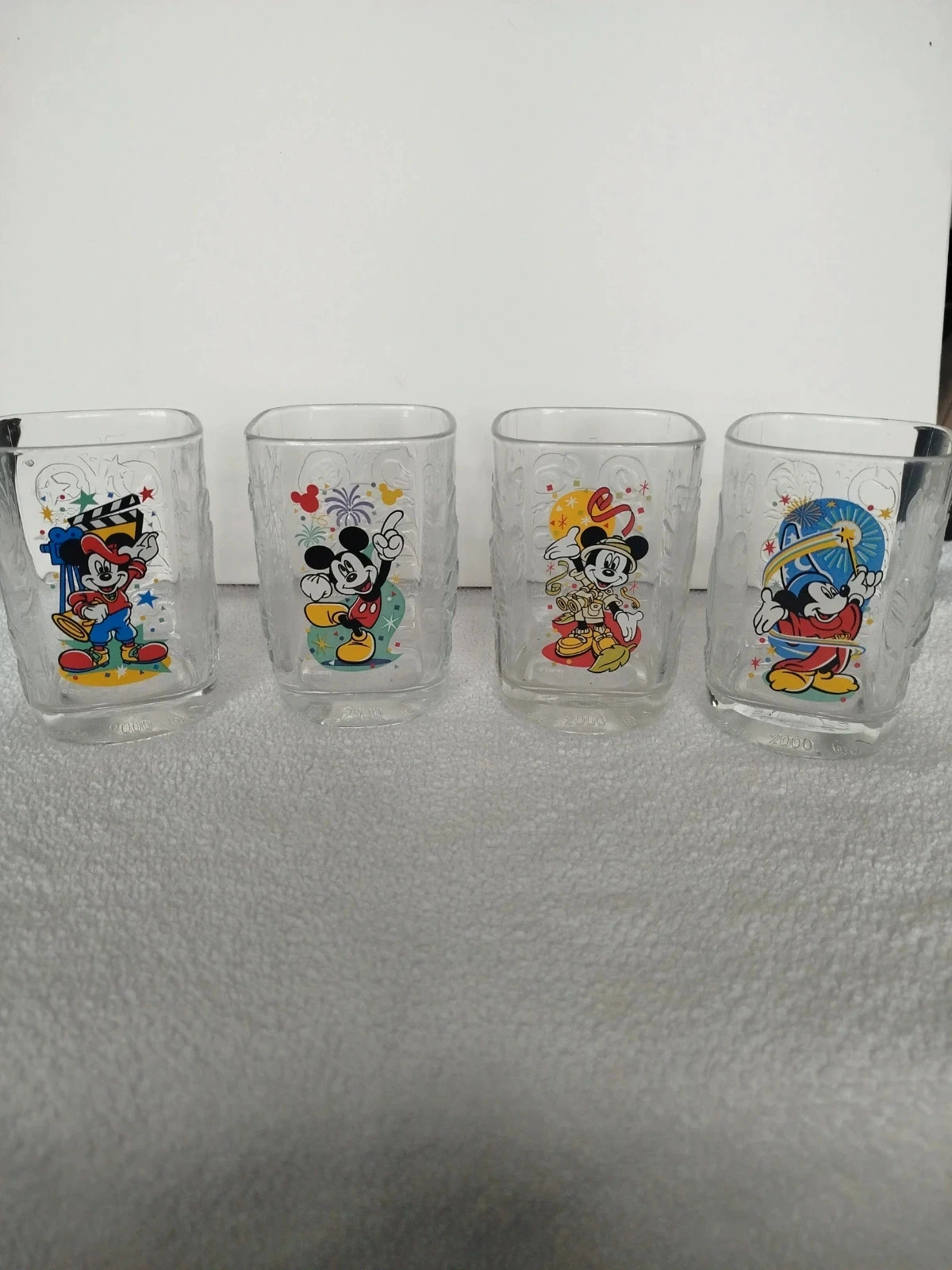 Verres McDonald's Collector Walt Disney World 2000